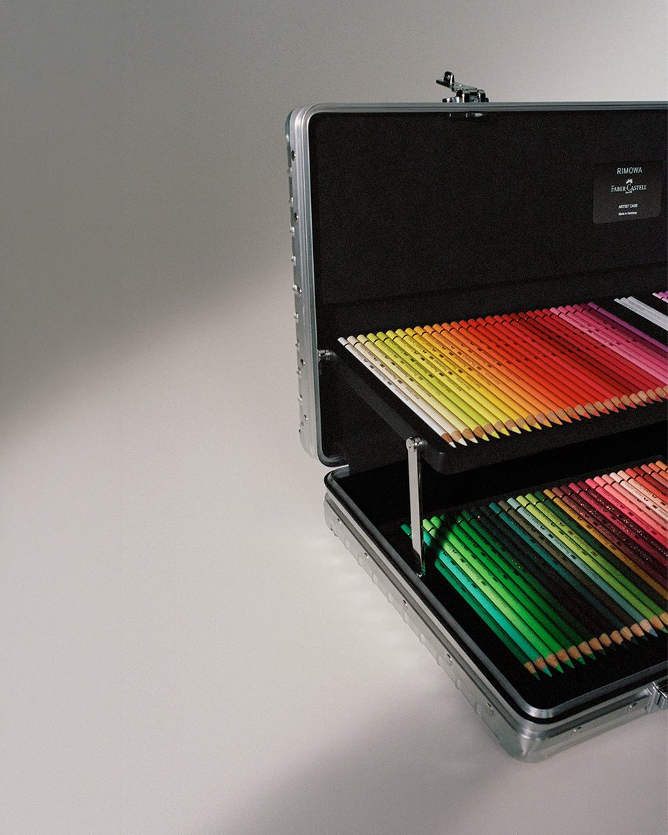 streetsouk's tweet photo. Rimowa x Faber-Castell drop a limited-edition Artist Case.🎨 https://t.co/5Okkk8epjw