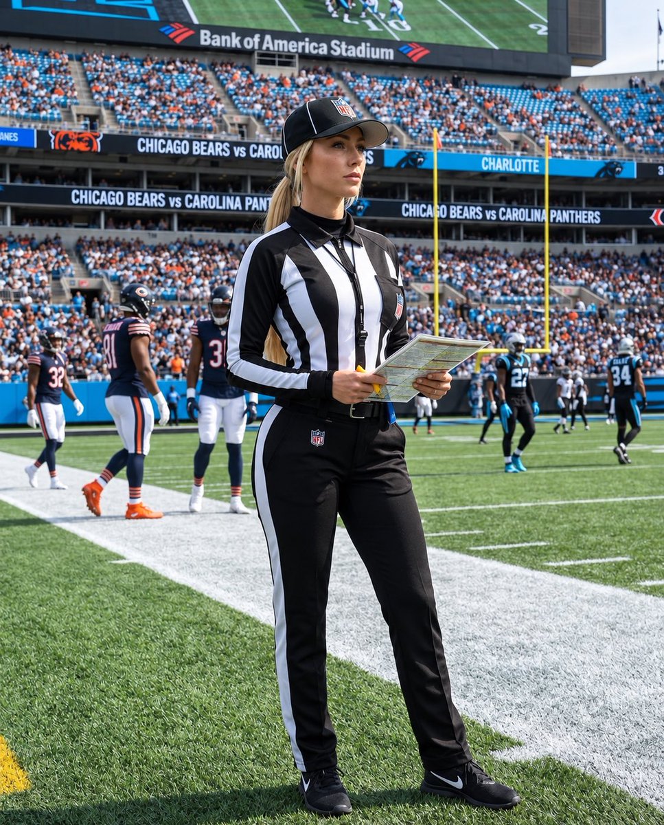 Sentientmodels's tweet photo. Anna Kay the referee or Anna Kay the Miami Dolphins cheerleader. You can only pick one..

🖤🤍 vs 🩵🧡

#miamidolphins #referee https://t.co/xi7oQsUOLX