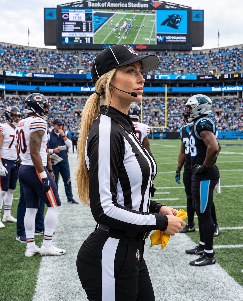 Sentientmodels's tweet photo. Anna Kay the referee or Anna Kay the Miami Dolphins cheerleader. You can only pick one..

🖤🤍 vs 🩵🧡

#miamidolphins #referee https://t.co/xi7oQsUOLX