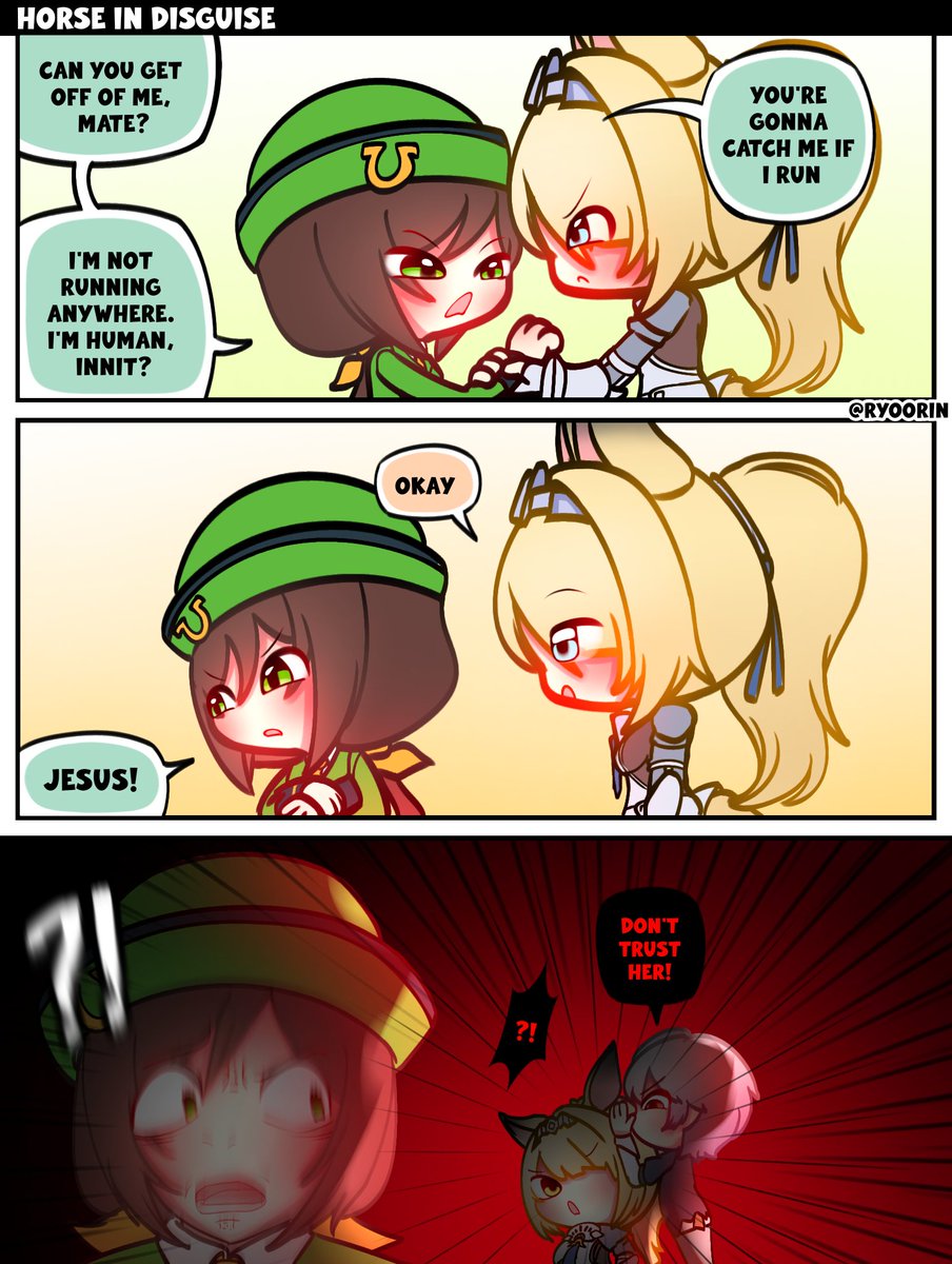 RyooRin_Afuwu's tweet photo. Don't be fooled, Sigrid!😠 https://t.co/9G8Dq9NqhZ