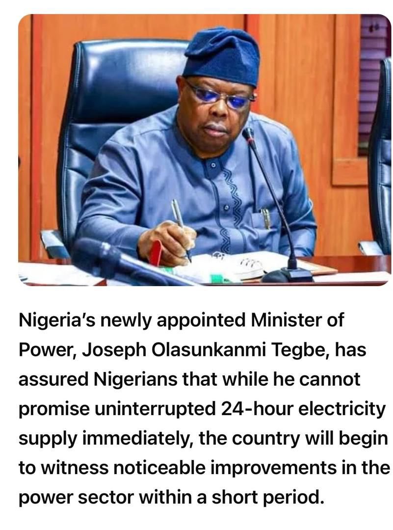 ObaNaughty's tweet photo. Today makes it 100 Days of Tegbe @JosephOTegbe in office that Tegbe  by the way 🍾🙌

100 days of National Grid not collapsing 

Tegbe effect is real! https://t.co/qusormw65Y