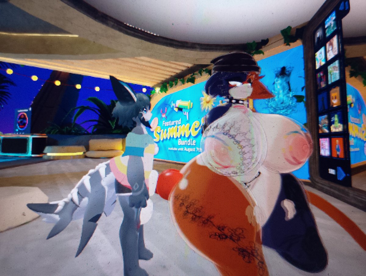 mateotlfe's tweet photo. Me alegro de conocer a la de fortnite:3 

#VRChatphotography https://t.co/ATth3QjpeR