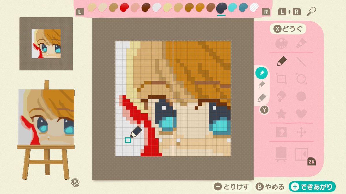 maguritano1's tweet photo. もう少し色んな色使えたらいいんだけど
細目でみたらまぁまぁ、ジェニットに見えるから良しとしよう！ https://t.co/EI1xqXh9Sg