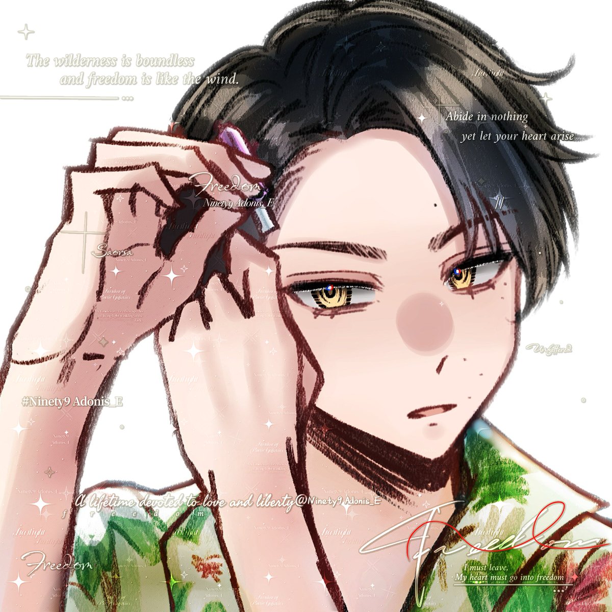 Snipe_C_Lazer's tweet photo. 九条貴利矢は妹なんだ……左に銀のヘアクリップ、右にピンクのヘアクリップをつけてるの……🥰
#九条貴利矢
#仮面ライダーレーザー
#特撮
#イラスト展示 https://t.co/TzkpZuGzsY