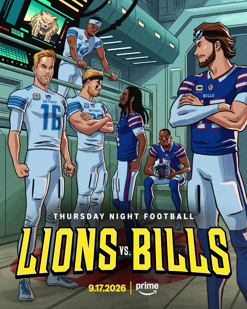 PrimeVideo's tweet photo. Only one team stays Invincible after #TNFonPrime 🦸‍♂️ https://t.co/odtFUD3p1D