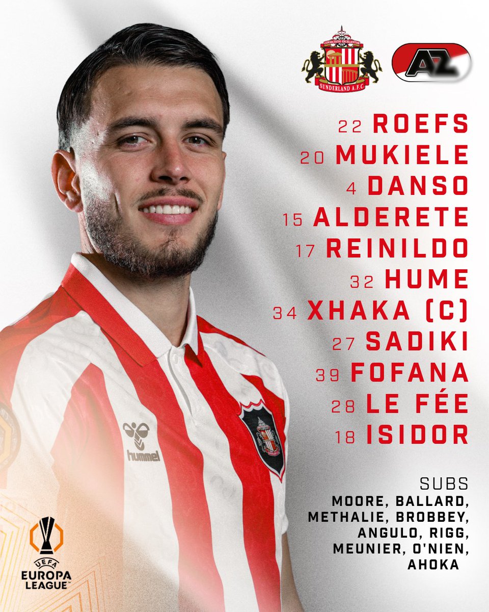 SunderlandAFC's tweet photo. Your Europa League Sunderland! 🧡 https://t.co/jXVZPJSdky