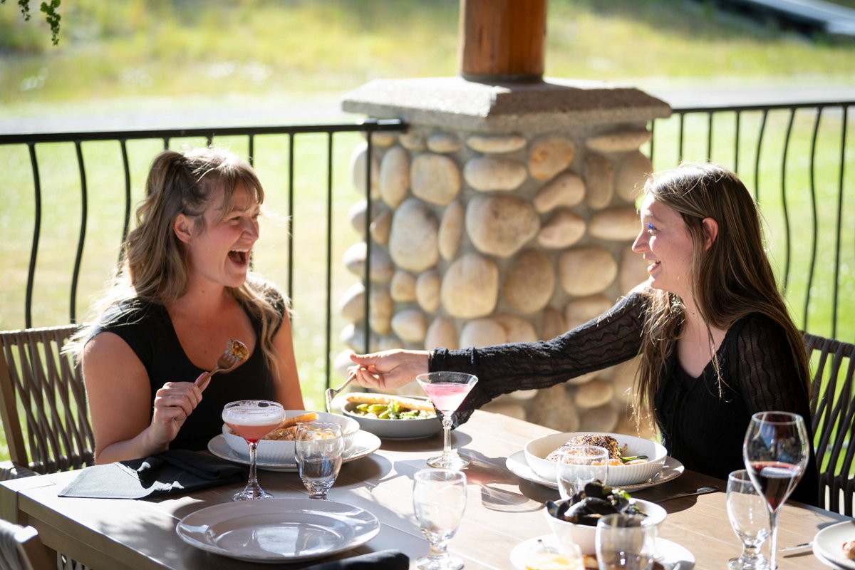 SkiKimberley's tweet photo. We’re excited to keep the good times going at Buckhorn and Main Mountain Eatery through October 11th. Enjoy our kid friendly options, beautiful new covered and uncovered patio, cozy lounge, handcrafted cocktails, &amp; draft beer. Open Wednesday to Sunday 3 to 9 pm. https://t.co/BpEeSDrYmy