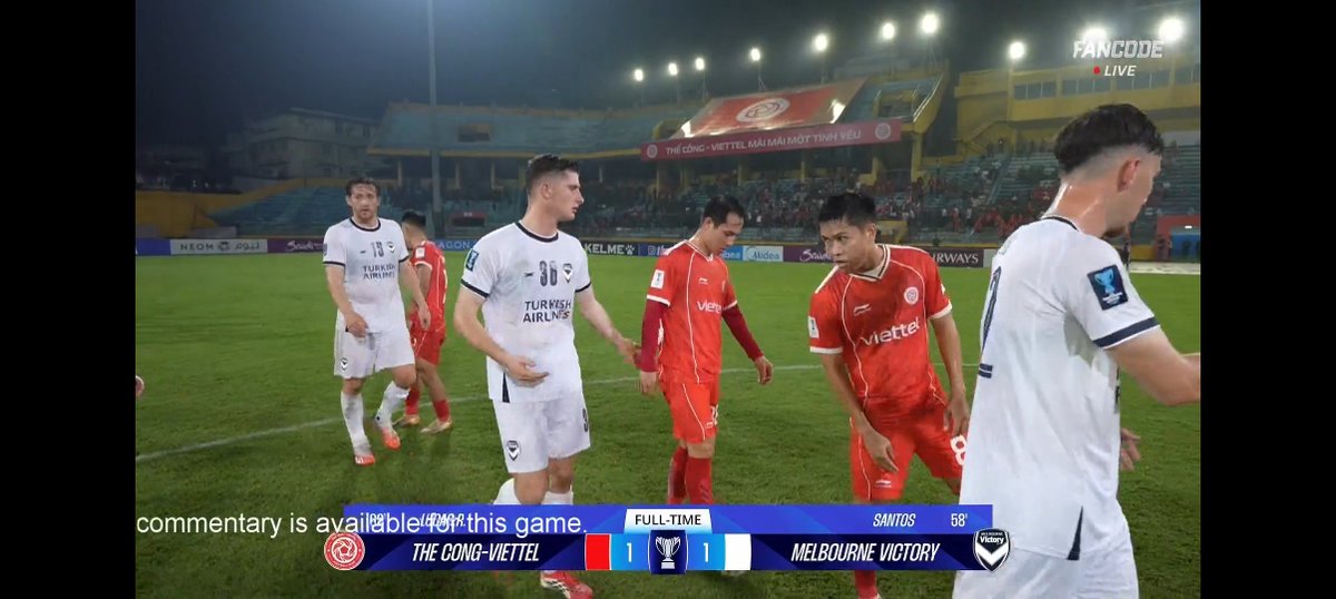 Sidharth_World_'s tweet photo. The Cong Viettel ๐ป๐ณ and Melbourne Victory ๐ฆ๐บ played out a 1-1 draw in their opening AFC Champions League 2 game, Clarismario gave Melbourne Victory the lead in the second half, but Ribamar equalised just four minutes later with a header.
#VIEvMVC https://t.co/7R3dA9gwR3