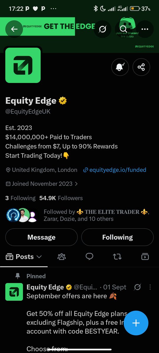 mainoo1's tweet photo. @Micheal44A2 @Danieltrades @berkayglife @EquityEdgeUK All done ✅✅✅
Number 7 https://t.co/7b8IEDx3VO