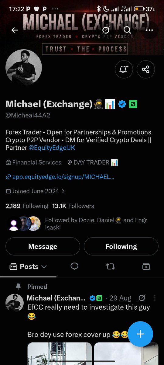 mainoo1's tweet photo. @Micheal44A2 @Danieltrades @berkayglife @EquityEdgeUK All done ✅✅✅
Number 7 https://t.co/7b8IEDx3VO