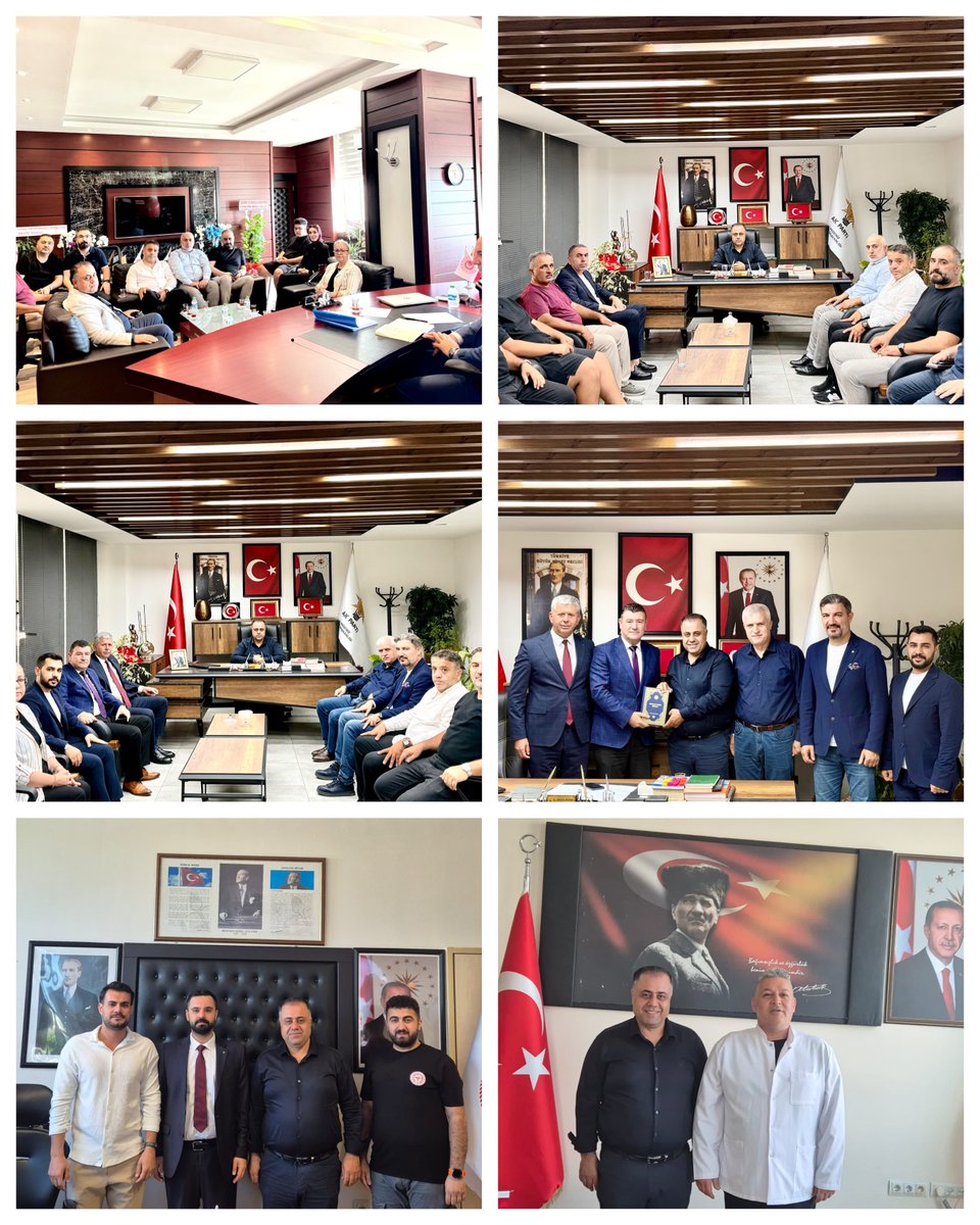 mahsumsevimli's tweet photo. 📍 İlçe Başkanlığımızın Programları

📍 İlçe Binamızı Ziyaret Edenler

▪️ Ensar Vakfı İl Başkanı Sn. Haşim Çeken
▪️ Ensar Vakfı İl Başkan Yardımcısı Sn. Fatin Rüştü Tuncer
▪️ Safa Vakfı ve Verenel Derneği İl Başkanı Sn. Bayram Akduman
▪️ Mersin Anadolu İmam Hatip Lisesi Müdürü Sn. Uğur Şahin
▪️ İş İnsanı Sn. Ali Özbaran

Nazik ziyaretleri ve samimi sohbetleri için kıymetli misafirlerimize teşekkür ediyoruz.

🤝 Hemşehrilerimize ve Muhtarlarımıza Ziyaretlerimiz

İlçe yöneticilerimizle birlikte, İhsaniye Bağcılar Mahalle Muhtarımız Sn. Ali Yıldız ı ziyaret ederek mahallemizin talep ve ihtiyaçları üzerine istişarelerde bulunduk.

Bağcılar İhsaniye Mahallemizde evi yanan kardeşimiz Emre Çimenlik’i ziyaret ederek geçmiş olsun dileklerimizi ilettik. Yaşanan olaydan dolayı üzüntümüzü paylaşarak her zaman yanlarında olduğumuzu ifade ettik.

Çay Mahalle Muhtarımız Sn. Abdullah Çapar’ı ziyaret ederek mahallemizin talep ve ihtiyaçları üzerine sohbet ettik.

Ardından Muhtarımız Sn. Abdullah Çapar ile birlikte Halime Ölmez ablamızı ve evladımız Abdullah Ölmez’i ziyaret ederek kendileriyle bir araya geldik.

🏛️ Kurum Ziyaretlerimiz

Dış Ticaret Bölge Müdürlüğü görevine atanan Sn. Ersin Başaran’ı ziyaret ederek hayırlı olsun dileklerimizi ilettik. Yeni görevinde başarılar diliyor, görevinin Mersin’imiz için hayırlara vesile olmasını temenni ediyoruz.

Mersin Ağız ve Diş Sağlığı Hastanesi Başhekimi Sn. Eyüp Özgür Göztaş, Hastane Müdürü Sn. Onur Kılıç ve kıymetli hastane personellerimizi ziyaret ederek çalışmalarında kolaylıklar diledik.

📍 İlçe Teşkilat Çalışmalarımız

Sosyal Politikalar Başkanımız Sn. Sabahattin Türk, ilçemize gelen hemşehrilerimizi ağırlayarak talep ve sorunlarını dinledi; çözüm üretmeye yönelik gerekli görüşme ve çalışmaları gerçekleştirdi.

🇹🇷 AK Parti Akdeniz İlçe Teşkilatı olarak; muhtarlarımızla, hemşehrilerimizle ve kurumlarımızla gönül gönüle, Akdeniz’imiz için sahada çalışmaya devam ediyoruz. @vahitatalan