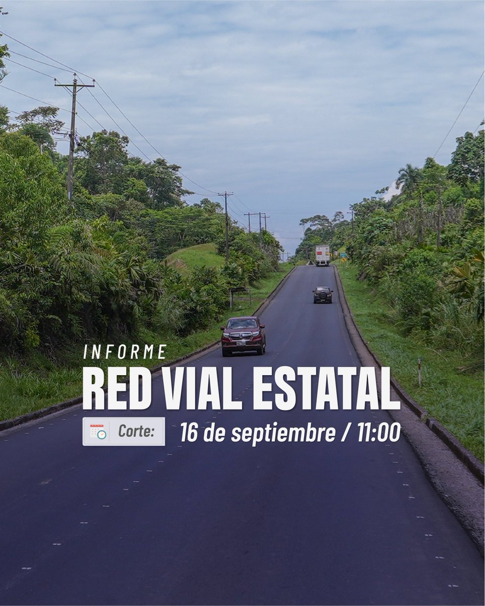 MIT_Ecuador's tweet photo. #InfoMIT | Conoce el estado de la Red Vial Estatal en la #Sierra, #Costa y #Amazonía.                                 

Toma en cuenta la siguiente información. ⤵️ https://t.co/Wtm6OYVXA4