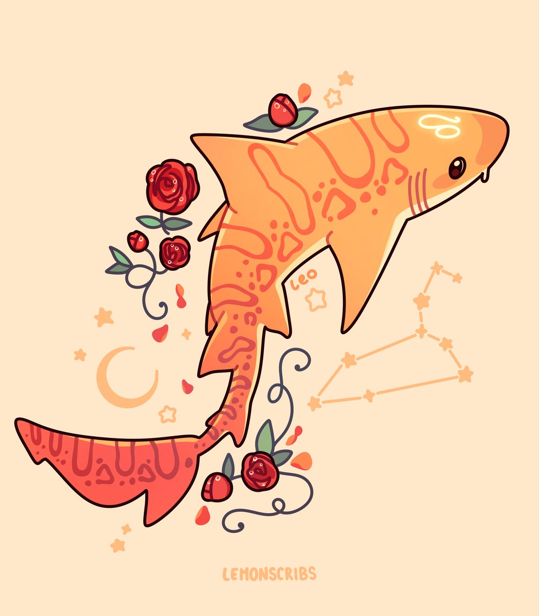 Lemonscribs's tweet photo. Leopard leo shark ♌️
#starsign #aesthetic #digitalart #sharkart #leo https://t.co/iOsHXoo34I