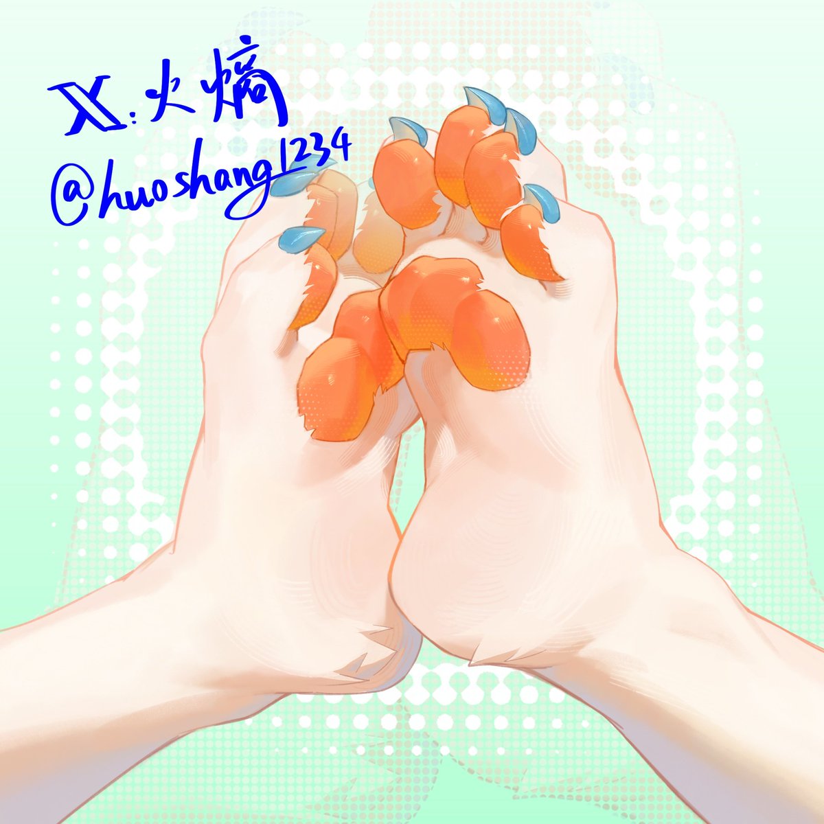 huoshang1234's tweet photo. 🍊
#furry #furryartㅤㅤㅤ #paws https://t.co/FRN9Ytgfg4