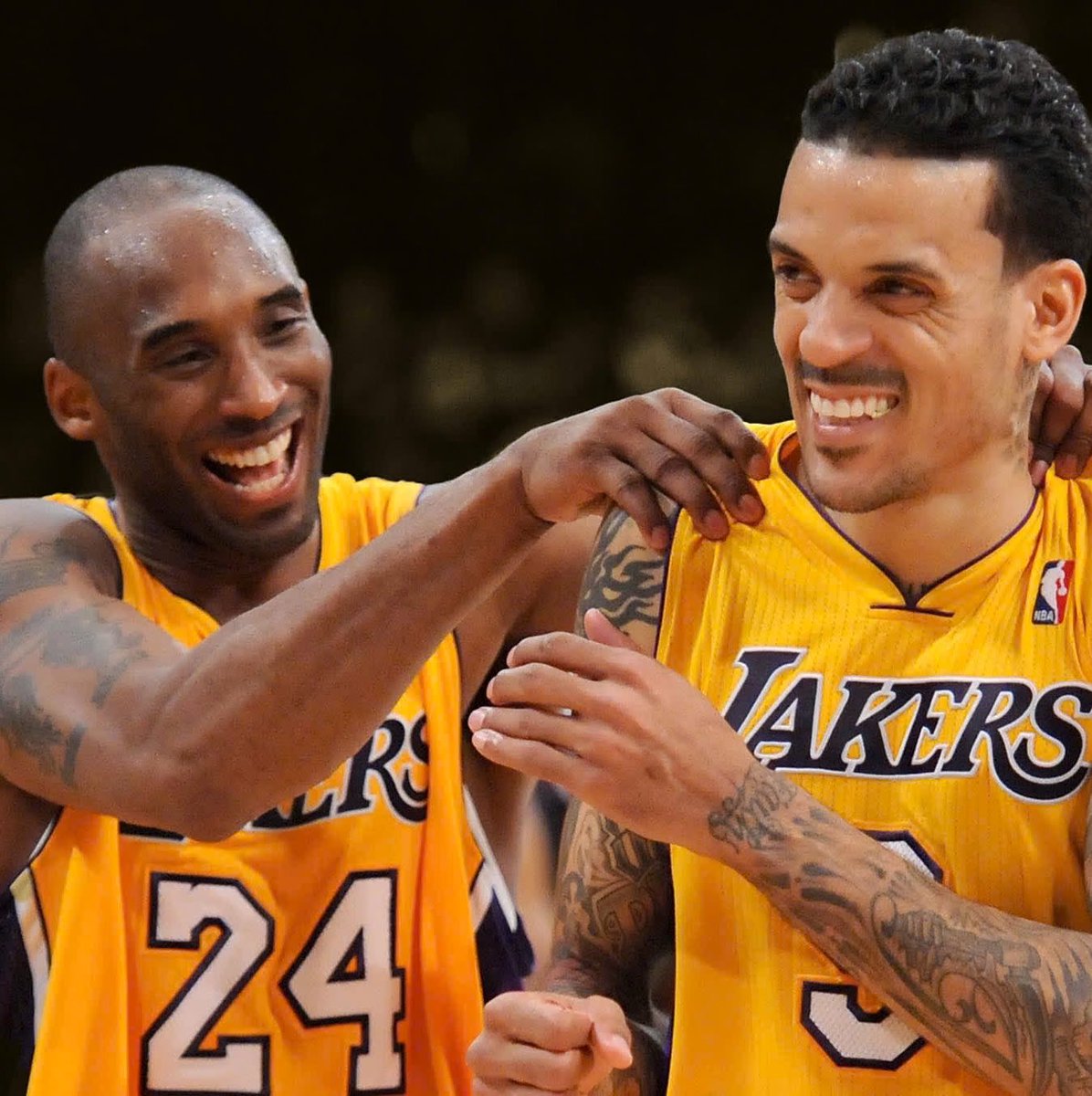 LegionHoops's tweet photo. Matt Barnes reflects on the no-flinch moment with the late Kobe Bryant:

“We laughed at it. I wanted to fight Kobe… I actually told him in our last interview… I really admired him as a man and as a player. He was always the bar because I missed MJ. So to be able to battle with him for so many years, have our incident, and then have him recruit me to the team… to go from teammates to brothers, and to share his last years with him was really special.”

(via @ScoopB)