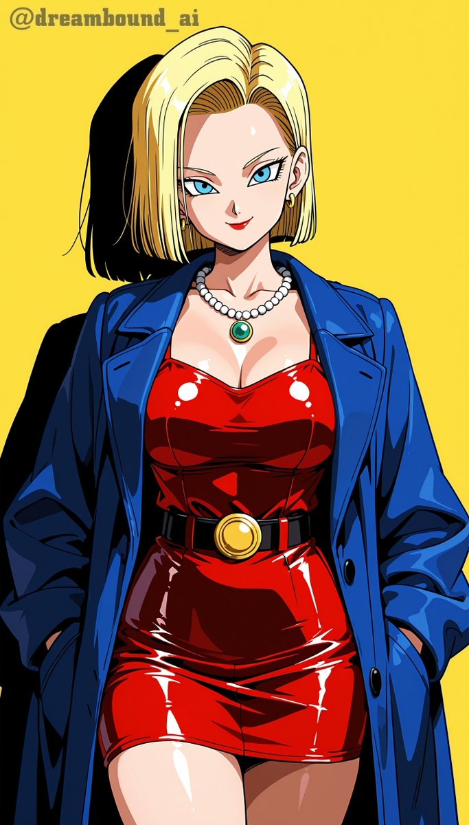 dreambound_ai's tweet photo. She carries a quiet confidence that makes every look feel effortlessly iconic. 💅💫

.
.

• Created on: @moescapeai

.
.

#Anime #Trending #ExplorePage #Android18 #DragonBall https://t.co/5Er7SKNkNr