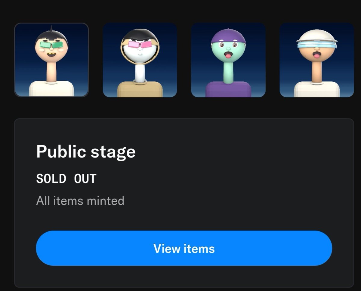 ArchumanNft's tweet photo. Soldout 🔥🤝 https://t.co/3EsyF19SEN