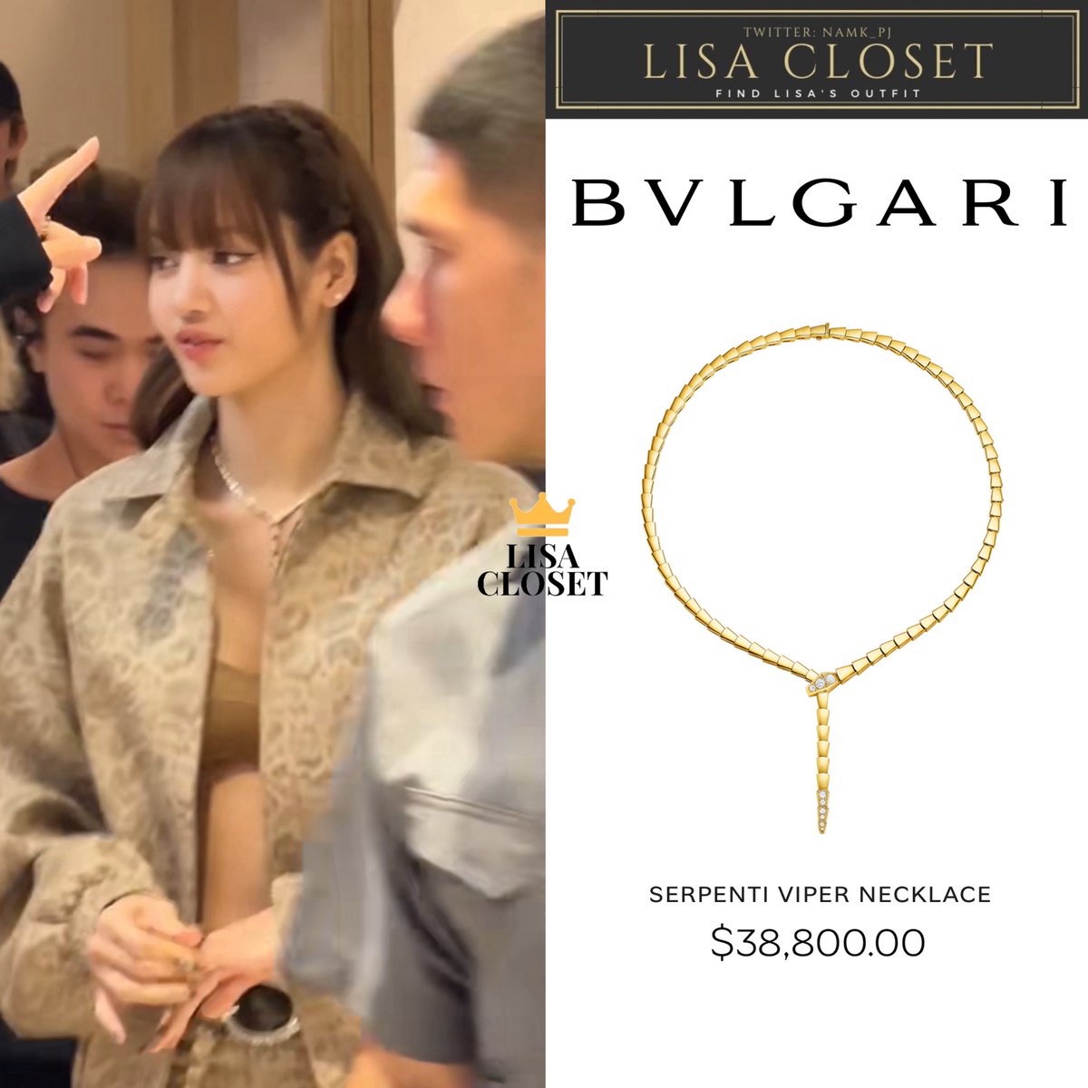namk_pj's tweet photo. [260916 Heytea Thailand]🧋✨
Jacket &amp; Skirt #MarkgongAW26
Necklace 1,278,000฿ ($38,800)
Ring 145,000฿ ($4,500)
Sandals 63,100฿ ($1,595)
💸 Total 1,486,100฿ ($44,895)
@wearelloud
#LISA_CLOSET
#LISA #LALISA #BLACKPINK
#WeAreLLOUD
#라리사 #리사 #블랙핑크
#LISA_SaWaDiKa
#AlwaysLalisa https://t.co/pyjloG224h