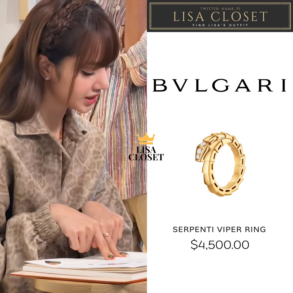 namk_pj's tweet photo. [260916 Heytea Thailand]🧋✨
Jacket &amp; Skirt #MarkgongAW26
Necklace 1,278,000฿ ($38,800)
Ring 145,000฿ ($4,500)
Sandals 63,100฿ ($1,595)
💸 Total 1,486,100฿ ($44,895)
@wearelloud
#LISA_CLOSET
#LISA #LALISA #BLACKPINK
#WeAreLLOUD
#라리사 #리사 #블랙핑크
#LISA_SaWaDiKa
#AlwaysLalisa https://t.co/pyjloG224h
