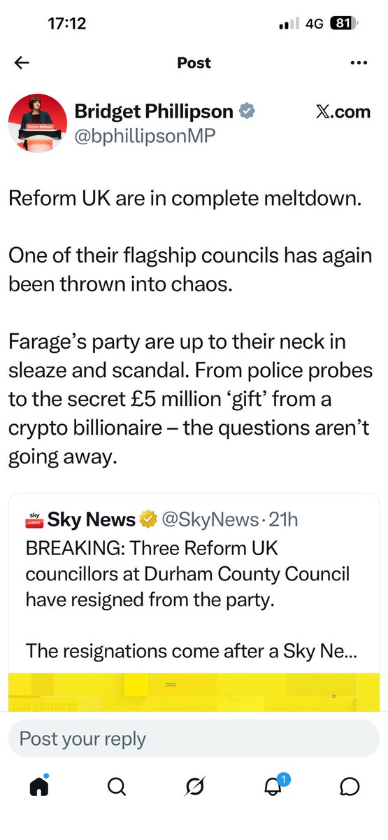 lbrewer190's tweet photo. This is so funny @UKLabour gobshite MP @bphillipsonMP attacking @reformparty_uk is so funny.
Let’s have a quick look at @UKLabour shall we. 👇👇👇👇😂😂😂😂 irony really isn’t their thing is it. #CallAnElection if you think we’re in meltdown. I dare you
https://t.co/IEbEoWIXqT https://t.co/7Vh9Wstp7y