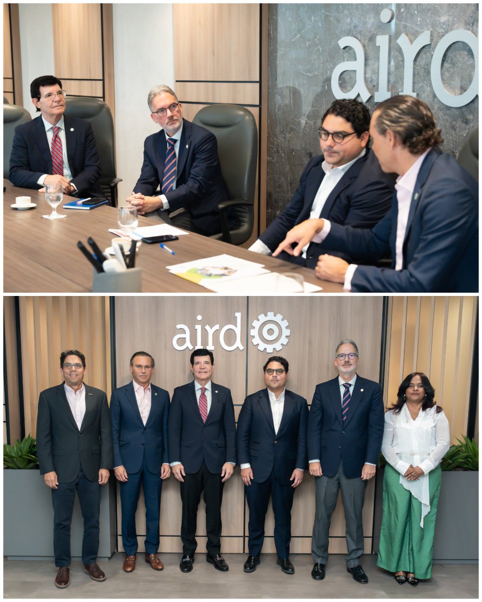 airdmedia's tweet photo. Hoy sostuvimos un encuentro con Hostos Rizik Lugo (@HostosR), director ejecutivo del Fideicomiso RD Vial (@RD_VIAL), y miembros de nuestro gremio, como parte de los espacios de intercambio que promovemos con actores clave para abordar temas vinculados a la movilidad, la infraestructura vial y el transporte.

Durante la reunión se intercambiaron perspectivas sobre los principales desafíos y oportunidades en esta materia, así como aspectos de interés para el sector industrial.

Desde la AIRD continuamos promoviendo espacios de diálogo que contribuyan a identificar oportunidades de mejora y a fortalecer las condiciones para el desarrollo productivo del país.