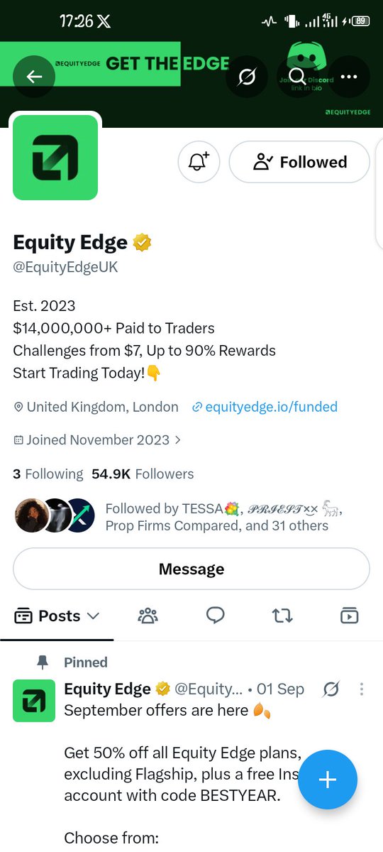 Divine_Juddy's tweet photo. @MoStylzz @Danieltrades @berkayglife @EquityEdgeUK I pray I get lucky this time around.🤲
44 https://t.co/dhncMWTul0