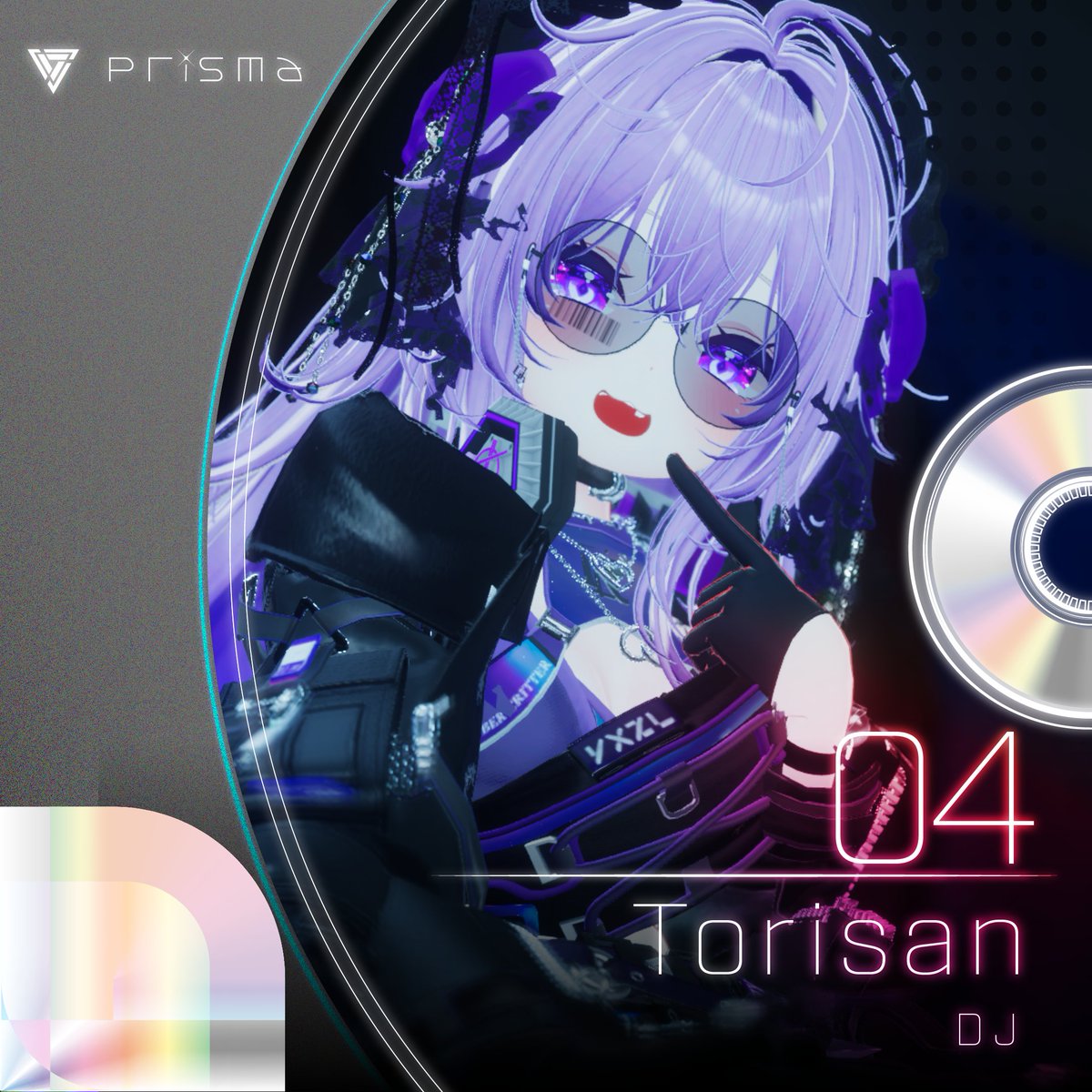 Prisma_jp's tweet photo. No.4｜Torisan
@Th0r1um_t0r1 

4番手は、Torisan！

「CLUB OWL」主催。
Frenchcore / Uptempo Hardcoreを武器に、ここからフロアをさらなる高速域へ。

加速するビートと圧倒的なエネルギー。
Torisanが叩き込むハードサウンドを体感せよ！

#CLUB_OWL
#Prisma
#VRChat https://t.co/K7YnlfGCJS