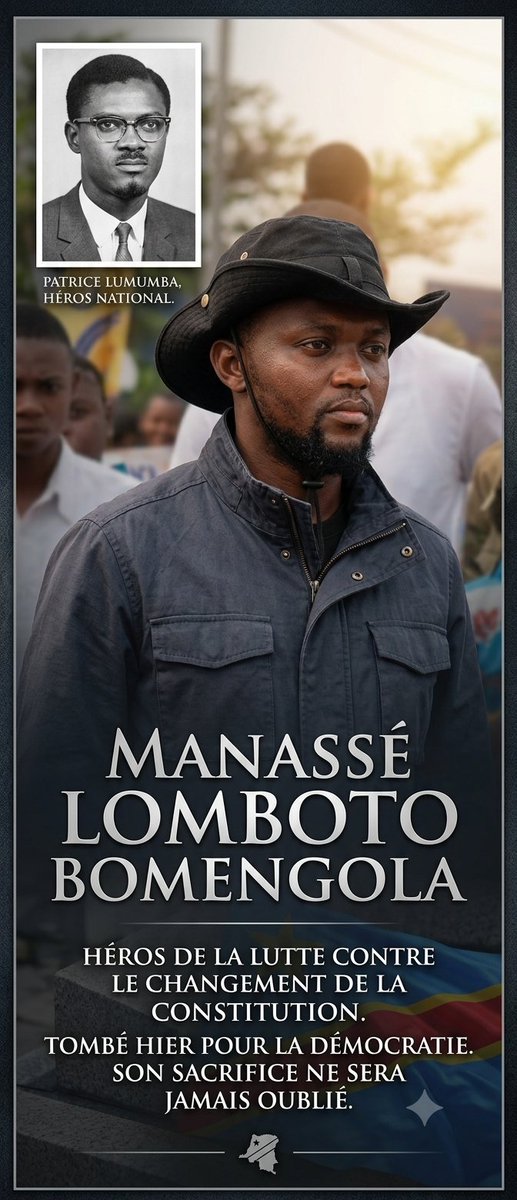 JohnnyKanzenga's tweet photo. Martyr de la démocratie. https://t.co/F997smoDDE