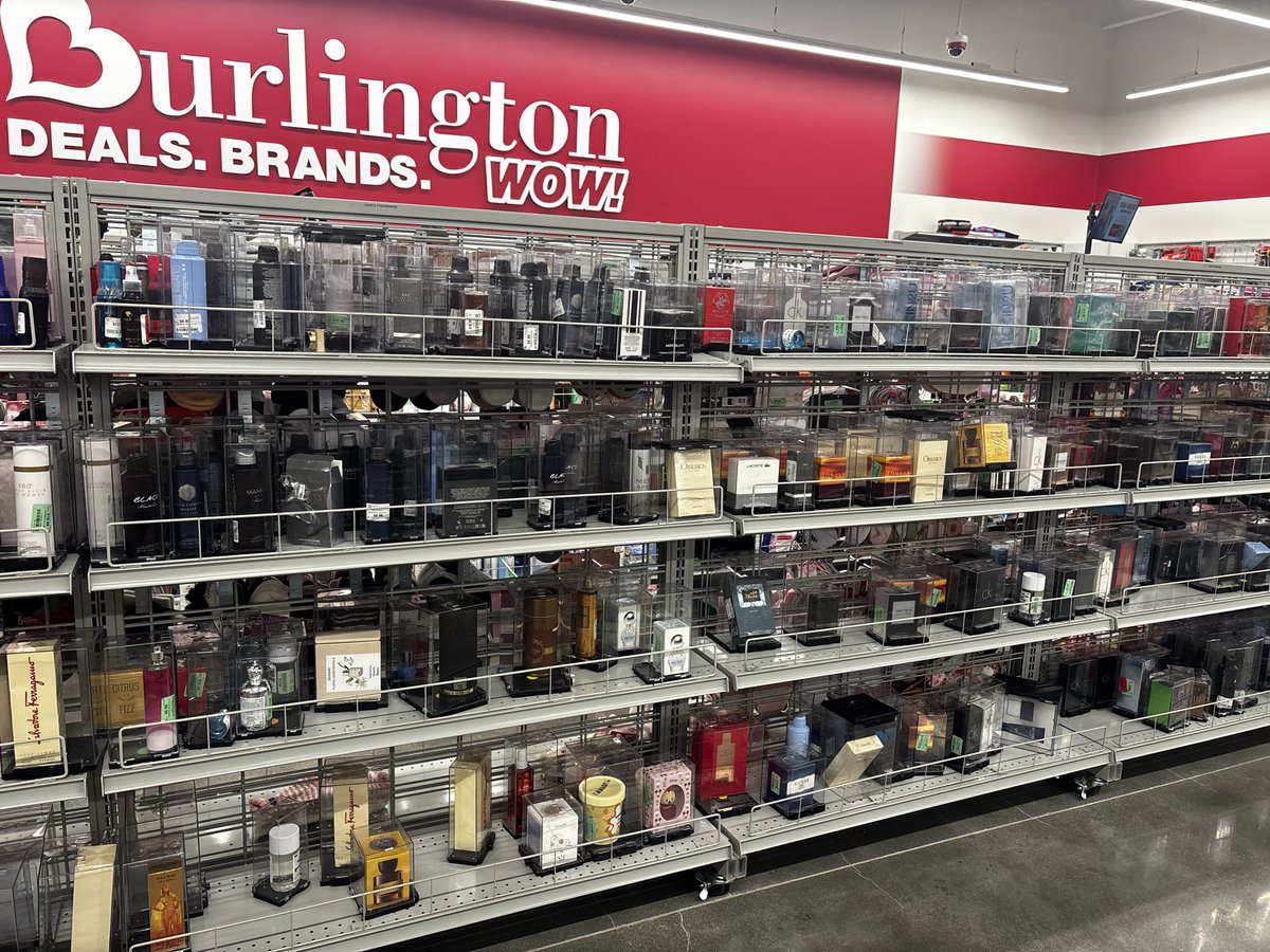 dfragrantfeline's tweet photo. Burlington - Hesperia 
So many shelves of perfume to explore, but none of these caught my eye today. What is your ultimate discount store fragrance win? #PerfumeCollection #FragranceAddict #ShoppingVlog #PerfumeReview https://t.co/ThBqbyv4OB