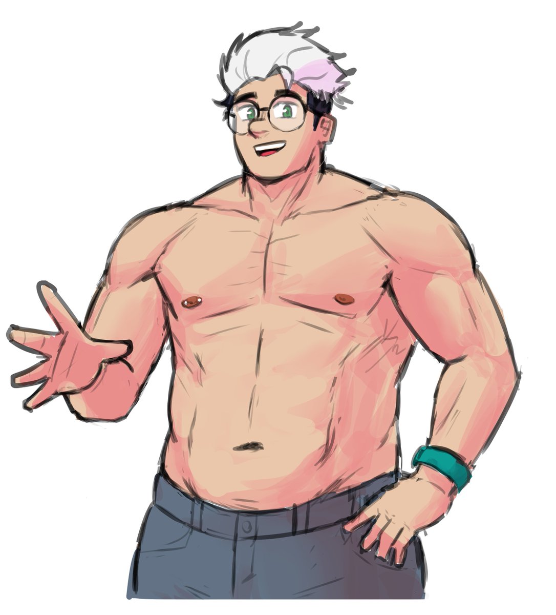 xde_two's tweet photo. big guy~ 💙 https://t.co/P4kGkBNUdL