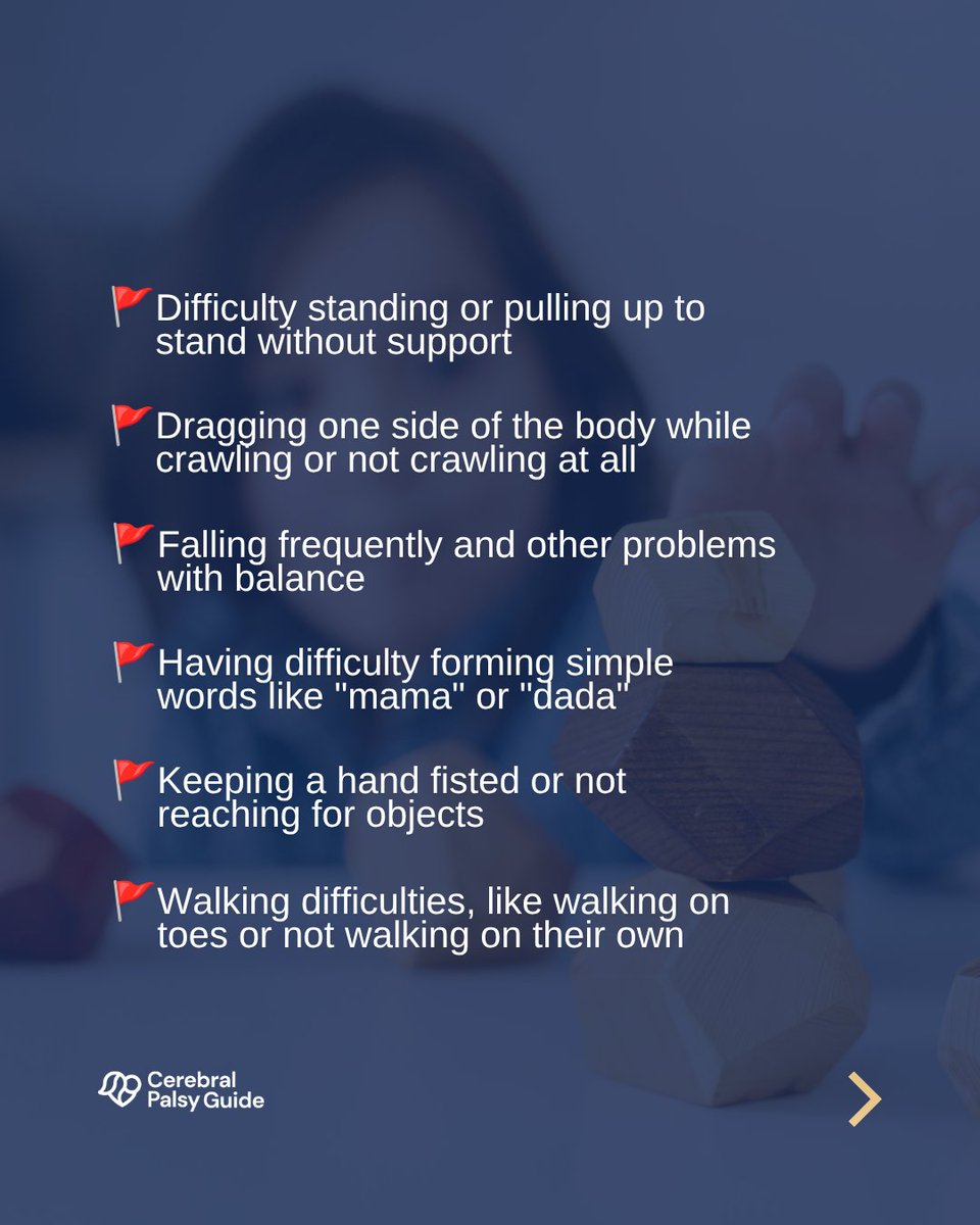 CP_Guide's tweet photo. If your child is missing milestones, you may be searching for answers.

Find out what developmental delays may be signs of CP: https://t.co/PnVuG2KvW3

#BirthInjuryAwareness #BirthTraumaSupport #CerebralPalsy https://t.co/9065BOGU3h