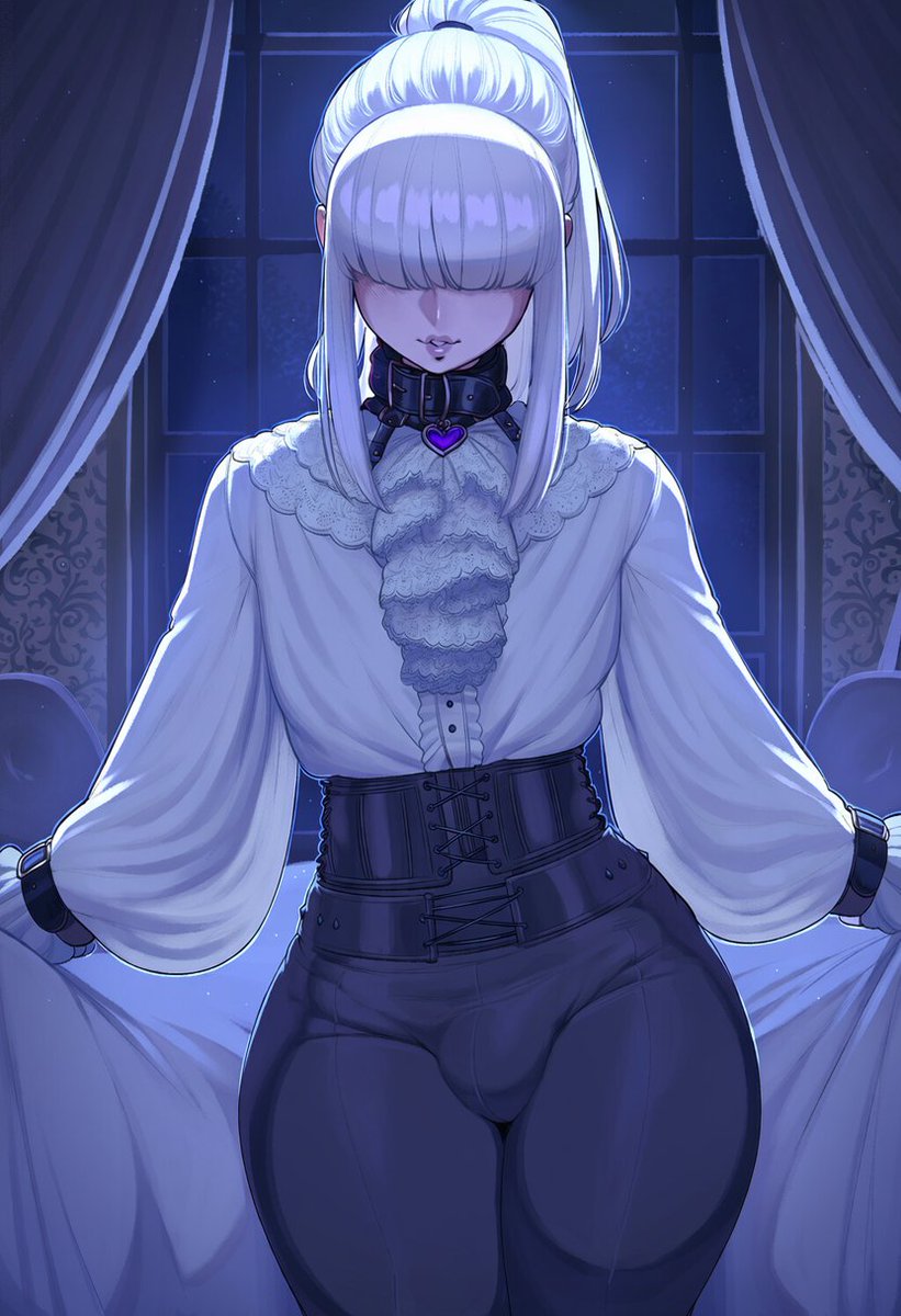 AltMixNyx's tweet photo. @Horny_Veil wanted me to dress him up, so I decided to let him try on some clothes, which one is your favourite~? https://t.co/DF2kNnU4rg