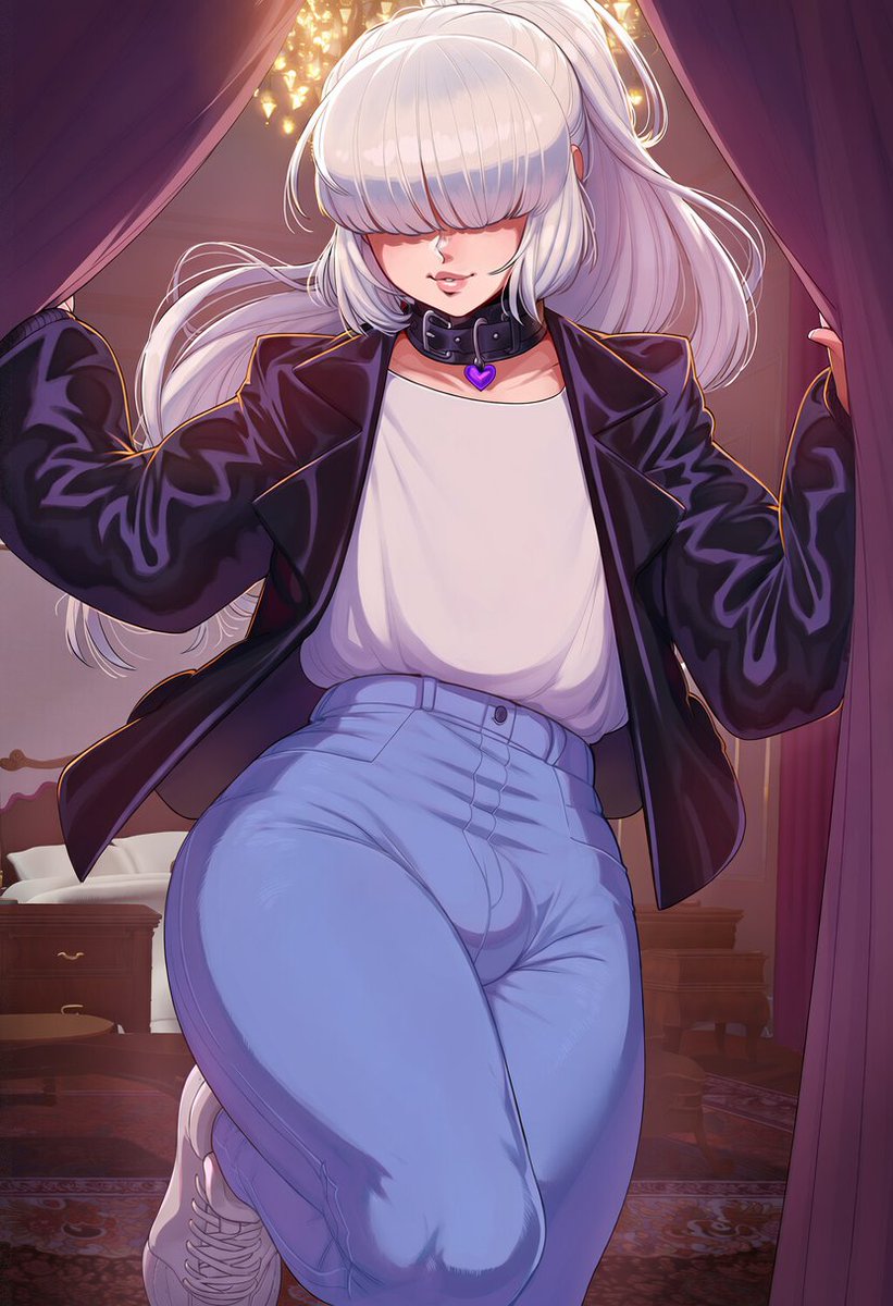 AltMixNyx's tweet photo. @Horny_Veil wanted me to dress him up, so I decided to let him try on some clothes, which one is your favourite~? https://t.co/DF2kNnU4rg