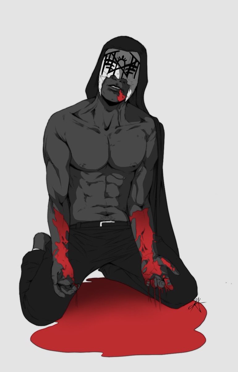 Casseltoken's tweet photo. If it’s blood you want… 🩸
#sleeptokenfanart https://t.co/858BB67n4C