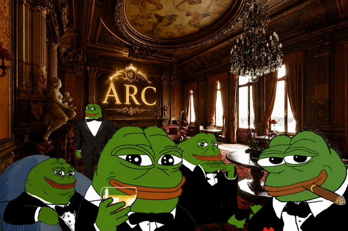 Arc_Pepe_'s tweet photo. PEPE ON ARC IS JUST GETTING STARTED https://t.co/olav3eEcpH