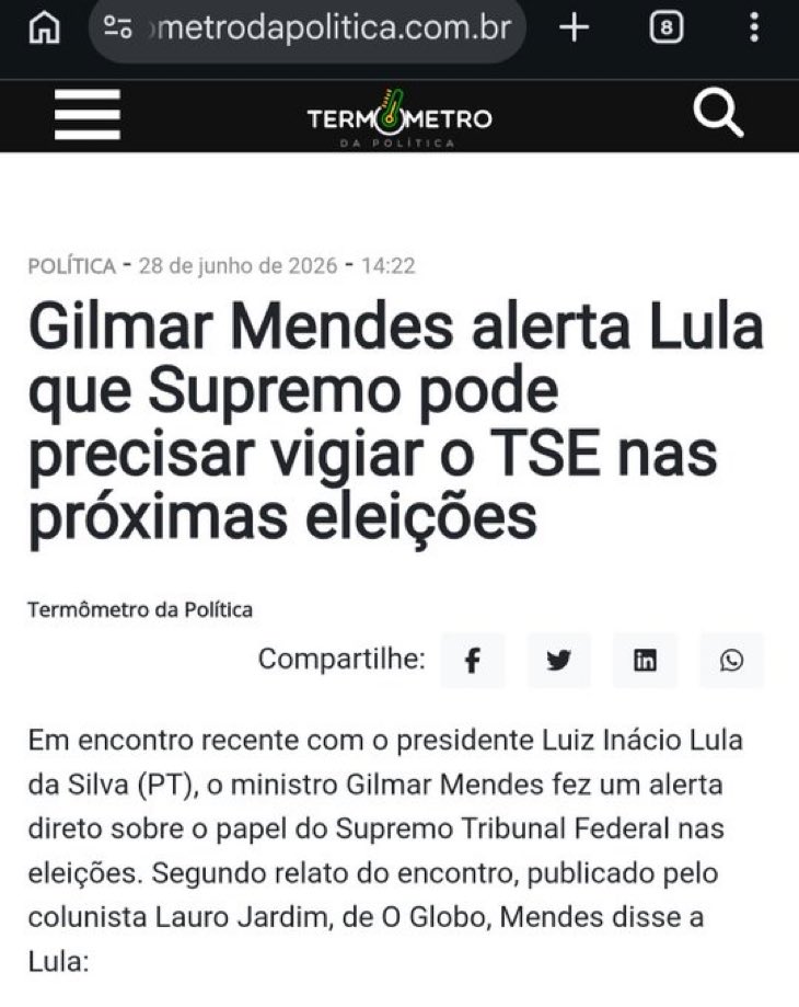 DemocraciaBR_Ja's tweet photo. Que coisinha linda a máfia querendo interferir para o bandido deles https://t.co/KVF4NadBUu