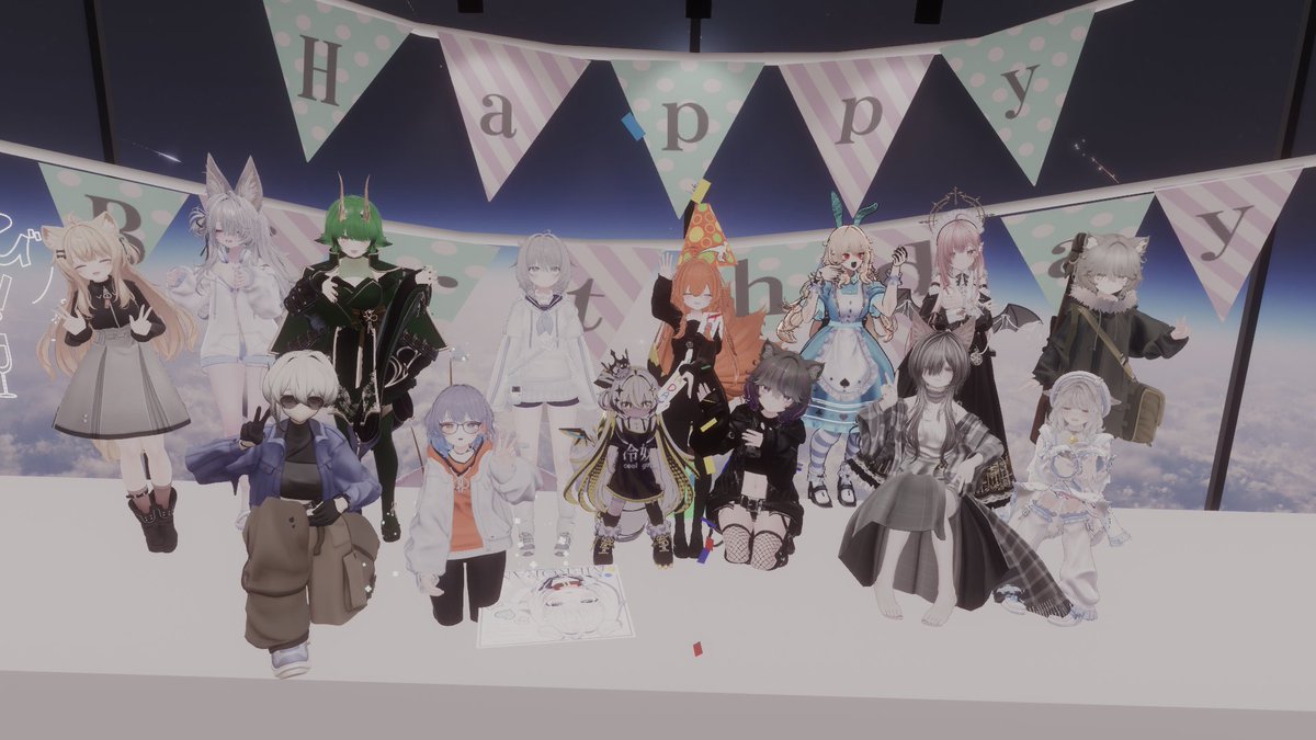 vr_taruto's tweet photo. かっしー誕生日会とマリシア
おめでとう🎉🎉 https://t.co/9GHnOba27b