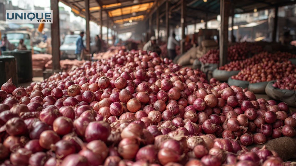 uniquetimesorg's tweet photo. Onion Wholesale Prices Fall 9% in 9 Days; Retail Rates May Ease
Know more: https://t.co/WHnK9s1gfE
#uniquetimes #OnionPrices #OnionWholesalePrices #FoodPrices #VegetablePrices #MandiPrices #OnionInflation #OnionBufferStock #IndiaNews #Government #LatestNews #CurrentNews https://t.co/AskQXa9jPj