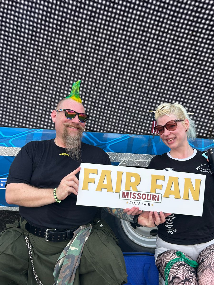 MoStateFair's tweet photo. Ready for the 2027 Missouri State Fair? Sign up to be a Fair Fan at the link in our bio and stay in the know for our   upcoming Fair August 12-22, in Sedalia! #MoStateFair https://t.co/kh7589Cx11