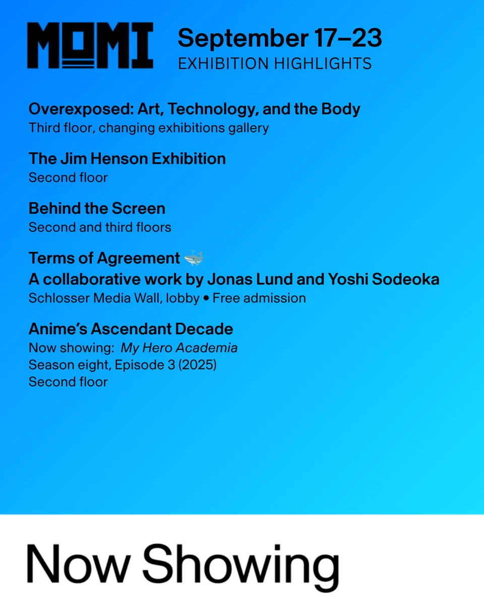 Museum of the Moving Image on X: 