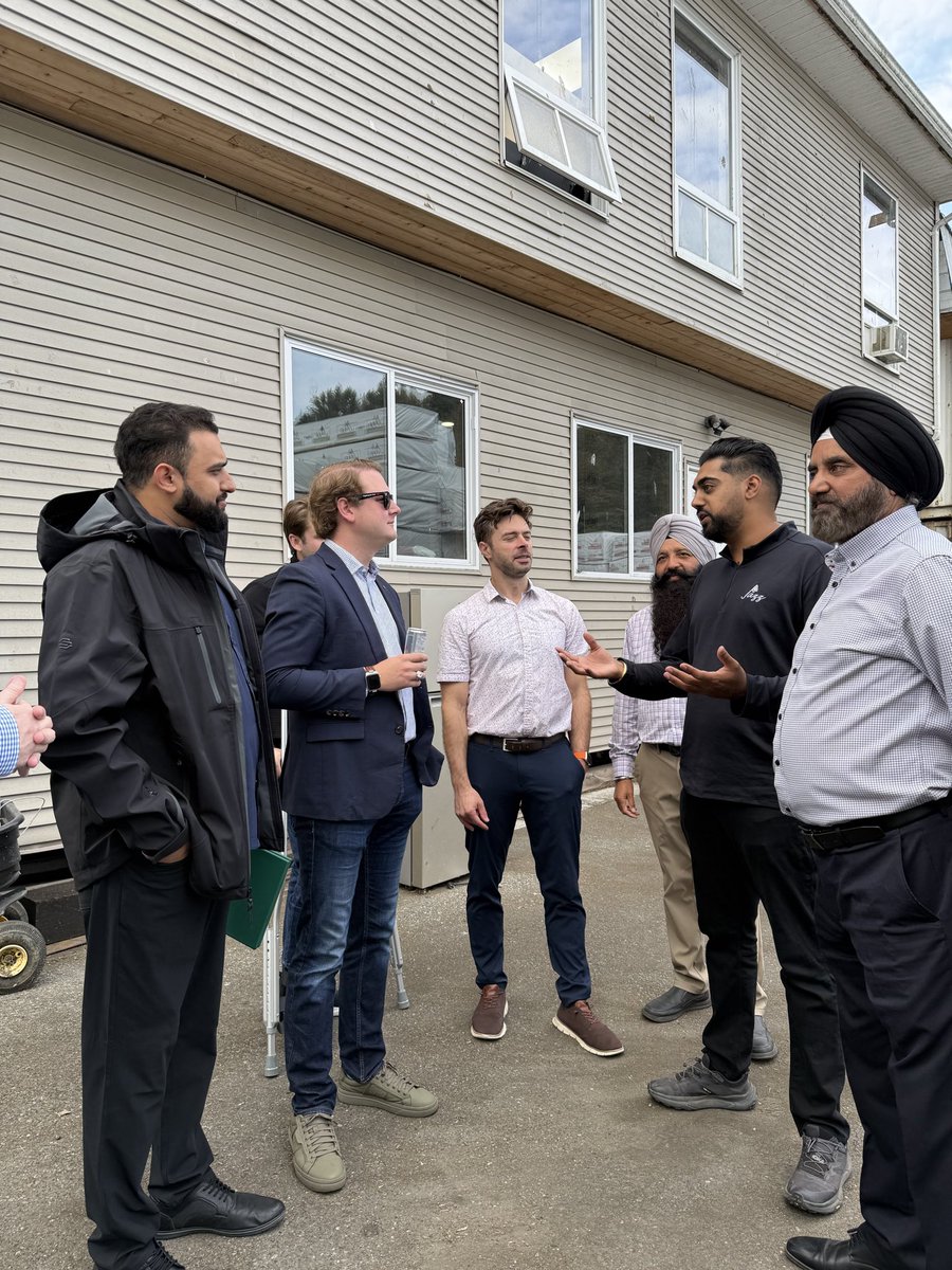 SukhmanGillASL's tweet photo. Great tour at Jazz Forest Products in Abbotsford alongside several of my Conservative MP colleagues.

We heard directly from their team about the challenges facing Canada’s forestry sector, including softwood lumber tariffs, trade uncertainty, and access to international markets.

Forestry supports good jobs and communities across B.C. We’ll continue pushing for a fair softwood lumber deal and the conditions Canadian producers need to grow and compete.

Thank you to the Jazz Forest Products and Mirax Group teams for hosting us.