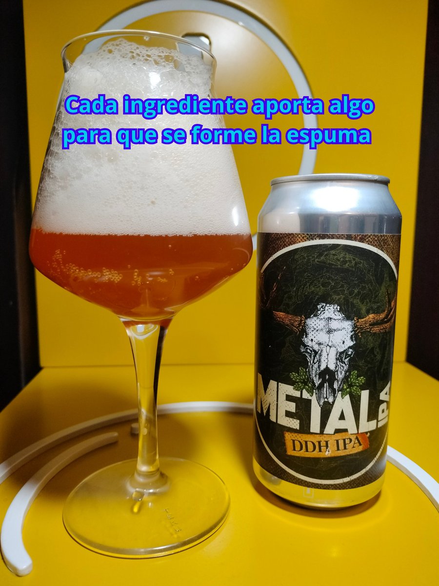 cervecionista's tweet photo. Mi opinión de METAL DDH IPA de @cervezadequi
Una cerveza de color ambar y con mucho gas, pero sin hacer geiser
Predomina el lúpulo por encima de todo con toques a fruta de hueso y cítricos
Maridada con un birriarramen casero, picante y delicioso
#ipa #ddh #birria #ramen https://t.co/I6mIzUNyRs