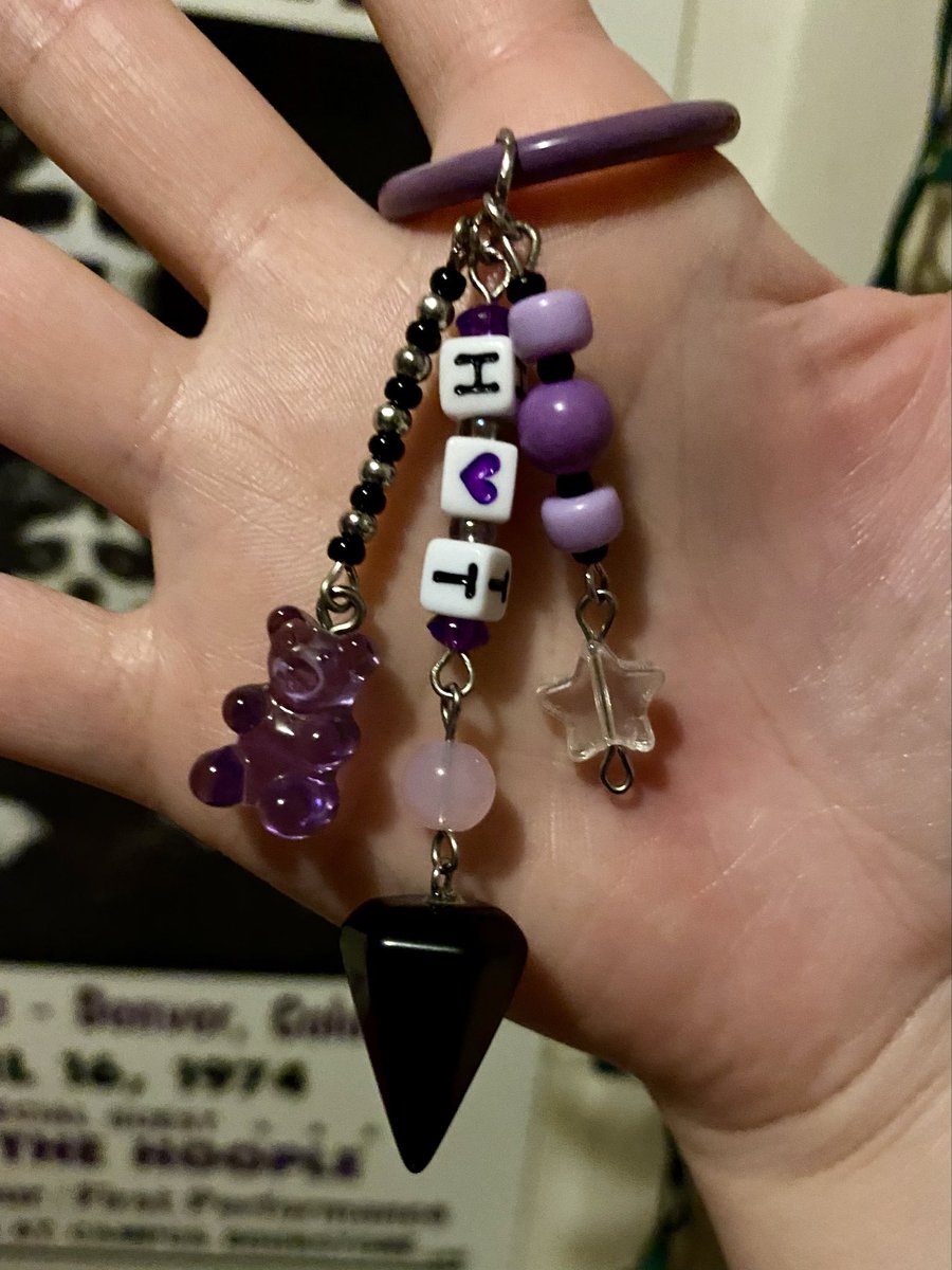 roothefool's tweet photo. happy hlt day!!! here’s my Hard On Tour keychain i made for my show in october #phantwt https://t.co/bp1K3iBBMy