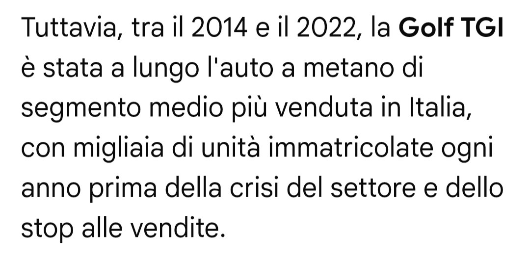 stattiattento's tweet photo. @matteosalvinimi Gli 80 kW sono x inchiappettare tutti quelli che hanno la Golf a metano (per la cronaca, 81 kW)? Una presa in giro, perché non stiamo parlando di gente ricca, anzi, si tratta di chi ha creduto nel "metano che ti dà una mano" a 2€ al kg. Oggi ti dà anche 1 banana per insù. #80kw https://t.co/Y7eoTU15Iq