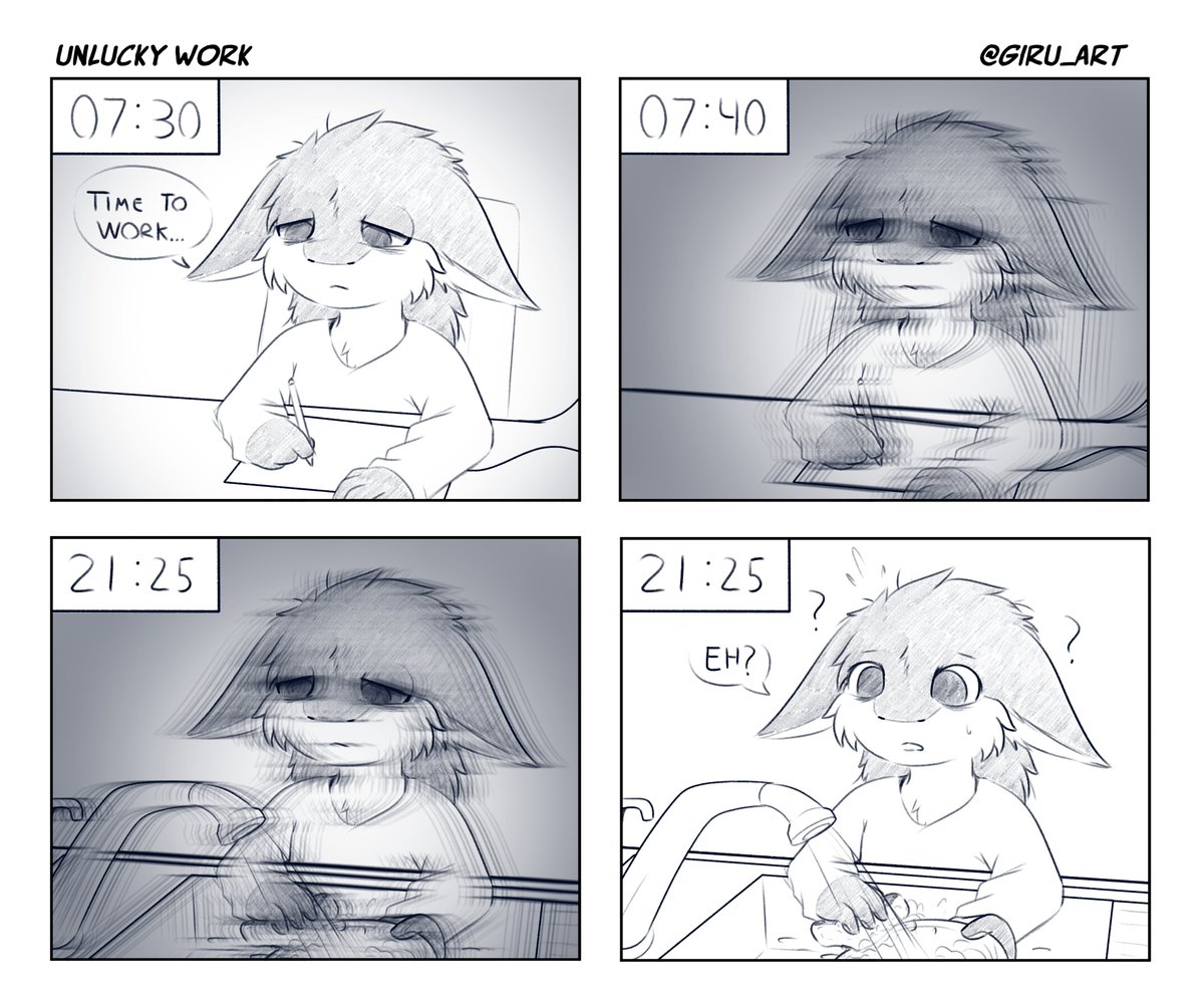 Giru_Art's tweet photo. My doctor is supposed to be an expert in fucked up brains and she cannot understand this no matter how many times I try to explain to her.

https://t.co/l4DMmVGUlp

#art #artist #furry #furryart #ADHD https://t.co/kNw4oqLbhu