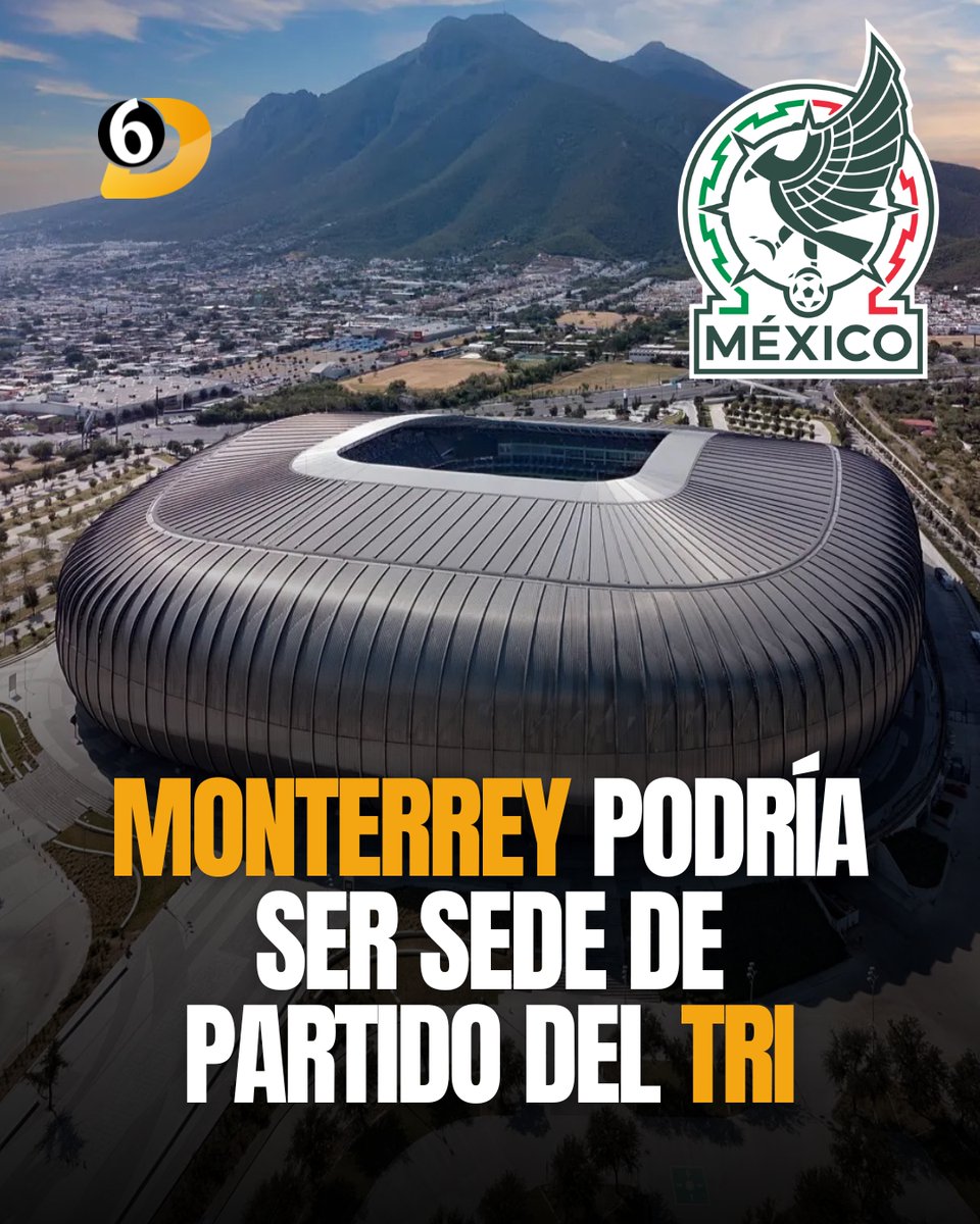 mmdeportesmx's tweet photo. ATENCIÓN, AFICIÓN REGIA 🤠⚠

De acuerdo al columnista de MedioTiempo, David Medrano, la Ciudad de Monterrey lleva la delantera para ser la sede del partido eliminatorio de Liga de Naciones de la Selección de México en el mes de noviembre. 

Entre el 9 y 17 de dicho mes, el equipo de Rafael Márquez tendrá que jugar de Ida y Vuelta contra un rival de Concacaf por designar y como no se podrá jugar en el Estadio Banorte por el tema de la NFL, se busca alguna ciudad que pueda ser sede y hasta ahora la más adelantada es la Sultana del Norte. 

Al tratarse de Fecha FIFA, el combinado azteca podría tener a todas sus figuras para dicho partido.