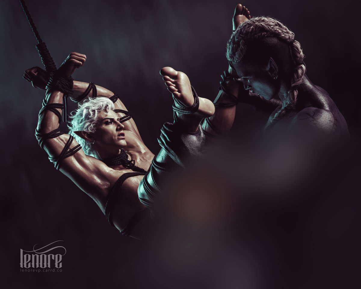lenorevp_art's tweet photo. [Suspended] 
 -Preview- 
Uncensored 4K version available on my Patreon  
#Astarion #Baldursgate3 #BG3 #Render #Art #Blender #Illustration #Fanart #BG3fanart #3D #3DArt #NSFW https://t.co/lrG2xQf3Tr