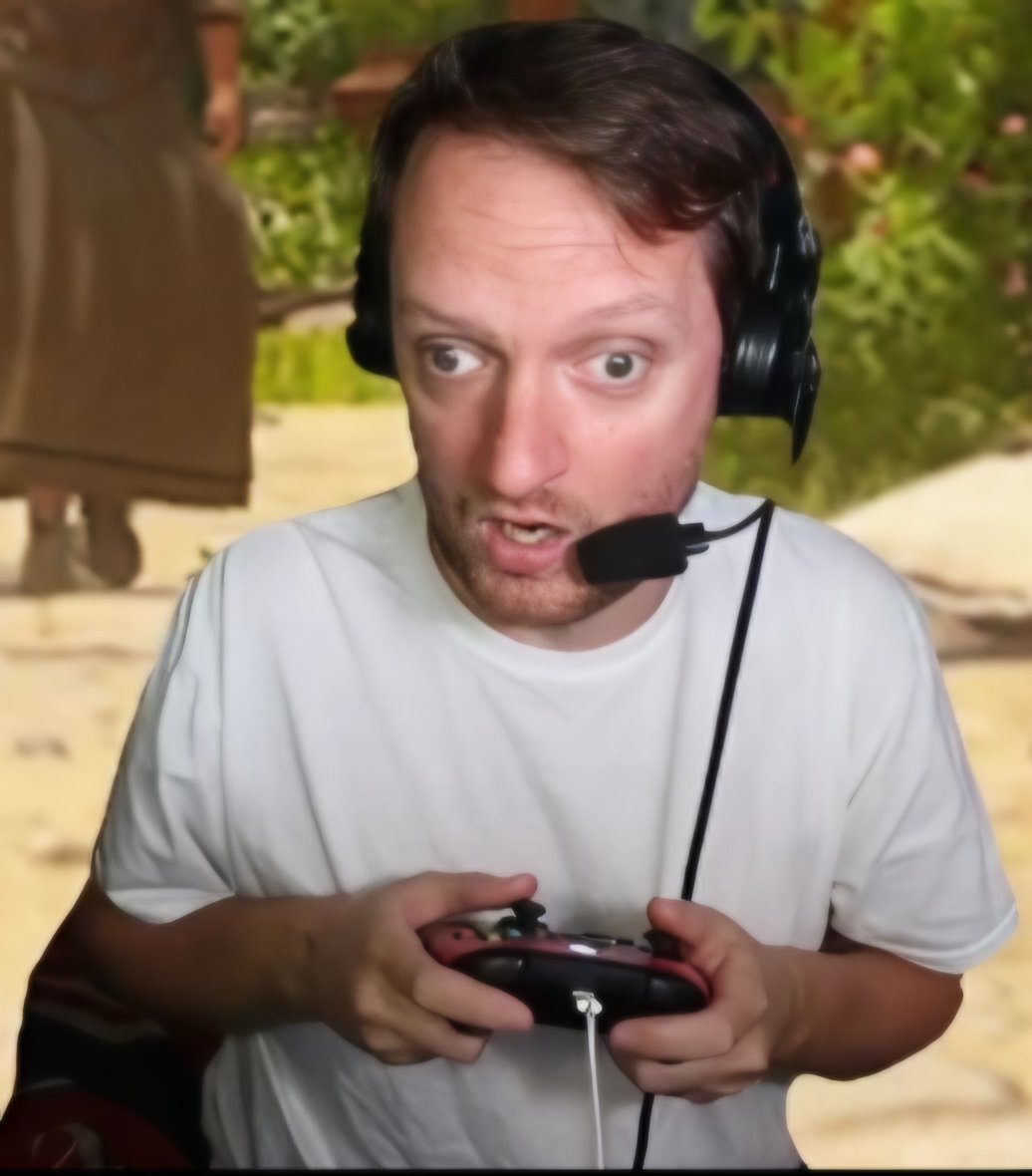 BlerdCentral's tweet photo. You know, you're about to see the most brain dead video game take that somehow still gets 10k likes anytime you see this face https://t.co/fdMtRIi3NS