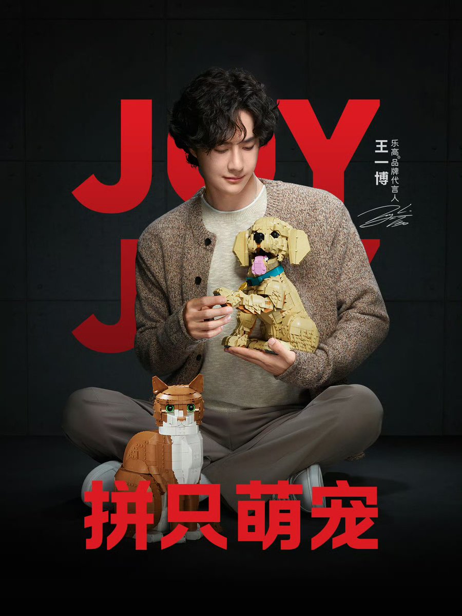 yiboglobal1's tweet photo. Yibo first-ever Brand Spokesperson for Lego!! 

No one is doing it like him! https://t.co/qPGjAHf6JY