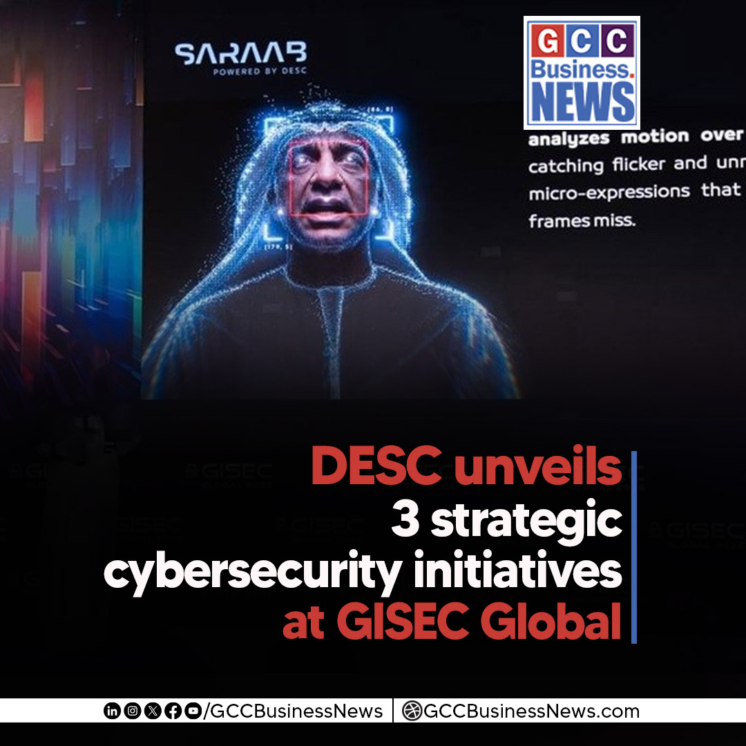 GCCBusinessNews's tweet photo. Dubai Electronic Security Centre unveils three cybersecurity initiatives, including at SARAAB, an Emirati-developed AI model, at GISEC Global 2026.
https://t.co/NliNT2QIsE
#DESC #SARAAB #DeepfakeDetection #AIinCybersecurity #GISEC2026 #GCCBusinessNews
@DESCofficial @GISECGlobal https://t.co/5MZrA1h37I